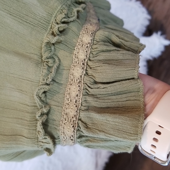 Gauzy summer top by Angie, Sz S - Picture 5 of 7